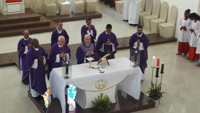 Dom Murilo Krieger, arcebispo de São Salvador da Bahia, visita pela primeira vez a Diocese de Serrinha