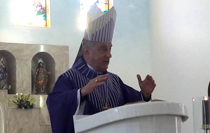 Dom Murilo Krieger, arcebispo de São Salvador da Bahia, visita pela primeira vez a Diocese de Serrinha