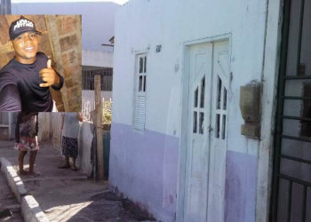 Jovem é morto a tiros após ter porta arrombada; crime aconteceu em frente a base da Cipe Nordeste