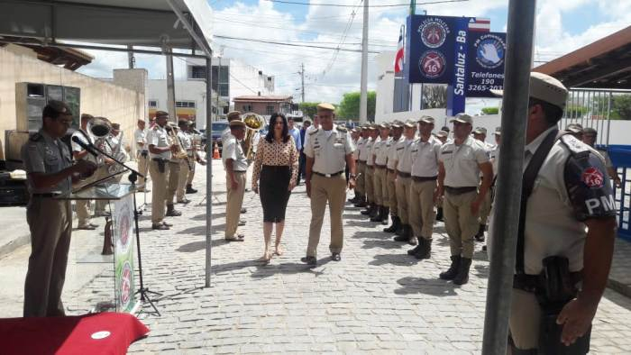 Santaluz – Inaugurada nova sede da 5ª CIA/PM. Ato contou com a presença do comandante geral da PM
