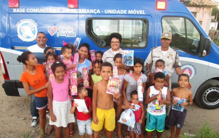 Polícia Militar promove mais um natal solidário em benefício às crianças carentes