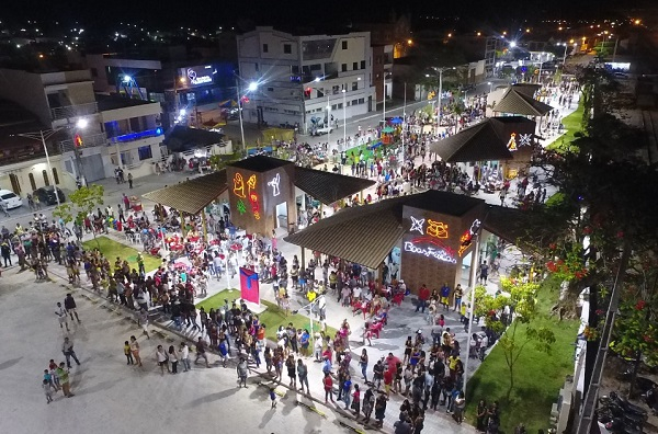 Prefeitura de Santaluz inaugura nova Praça de Alimentação