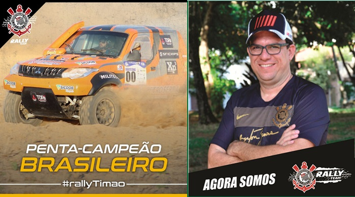 Rally: Penta-Campeão Roberto Cunha fecha com o Corinthians para 2019