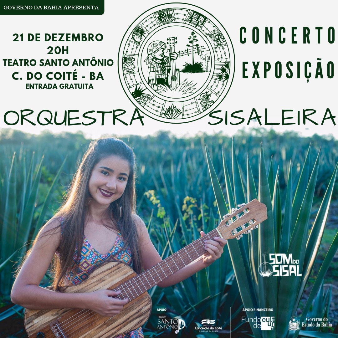 Orquestra Sisaleira realiza concerto musical e exposição fotográfica em Conceição do Coité