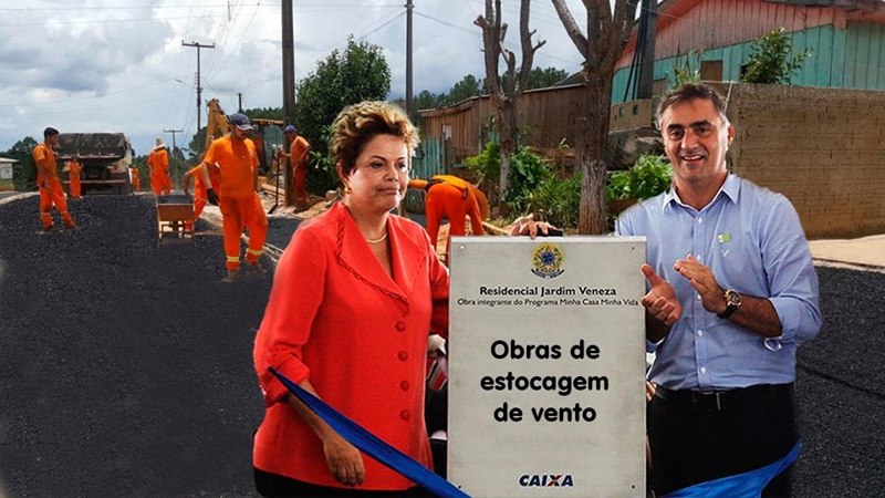 PR – Prefeitura faz montagem em foto com uso de Photoshop de obra e vira meme