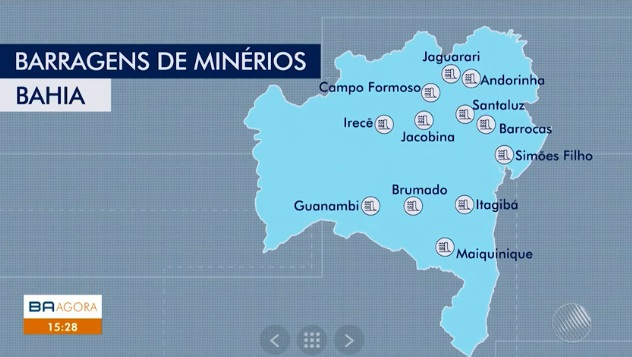 Monitoramento de barragens de rejeitos será intensificado no estado após tragédia em MG
