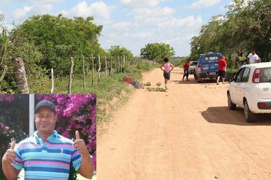 Identificado homem encontrado morto a tiros em Coité; ele tinha deixado o povoado de Sisalândia/Santaluz com destino a Feira de Santana onde morava