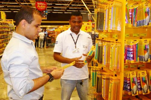 Ibametro fiscaliza material escolar