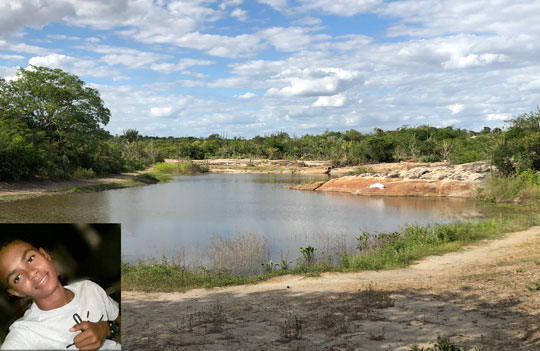 Adolescente de 12 anos morre afogado em açude na zona rural de Santaluz