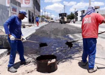 Presidente do Consisal inspeciona obra realizada pelo Consórcio na cidade de Barrocas