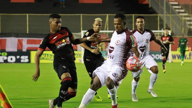 Jacuipense joga bem e arranca empate contra o Vitória no Barradão