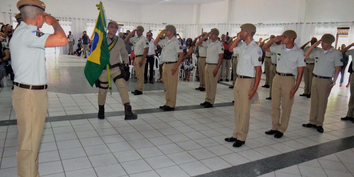 Décimo Sexto Batalhão da PM realiza solenidade de formatura de novos soldados