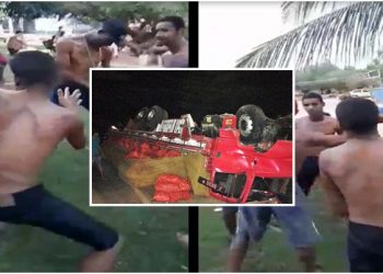 Vídeo mostra amigos se divertindo antes do trágico acidente em América Dourada