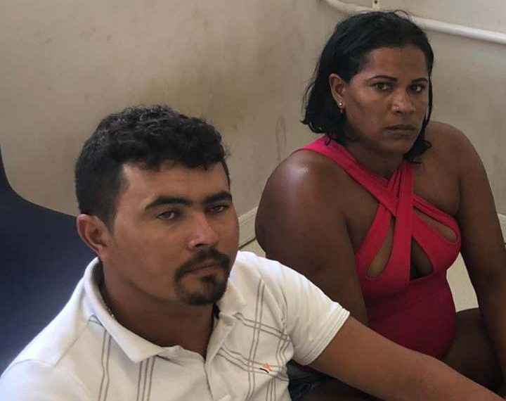PM de Serrinha prende casal de Pernambuco com quase 85 kg de maconha