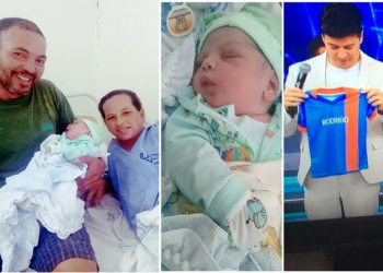 Família R : nasce Rodrigo, 14º filho do casal Chitão e Juci