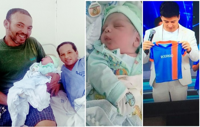 Família R : nasce Rodrigo, 14º filho do casal Chitão e Juci