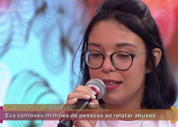Eva Luana, baiana vítima de abusos participa do programa ‘Encontro’ da Globo