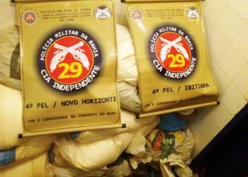 29ª CIPM apreende 850 kg de explosivos desviados para quadrilhas