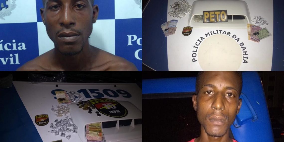 Lei branda: Em 5 dias traficante é preso duas vezes com drogas