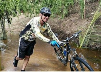 Comerciante morre durante pedalada em Andorinha