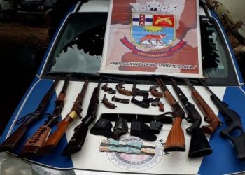 Cipe Semiárido intercepta 15 armas que iriam de LEM pra Jacobina