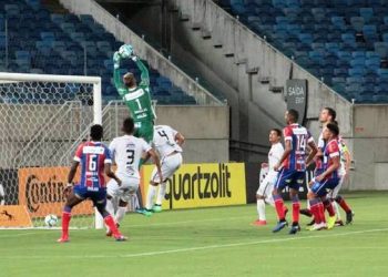 Com gol de Gilberto, Bahia vence Santa Cruz de RN e se classifica para 3ª fase da Copa do Brasil