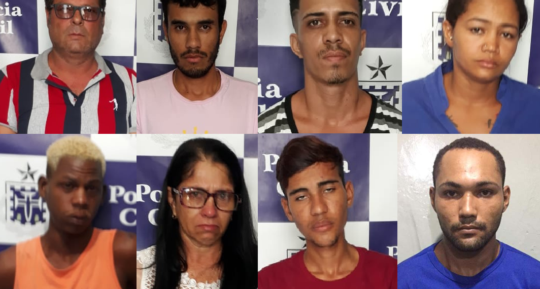 Entre os 17 presos da Operação Fachada está um ex-vereador de Cansanção