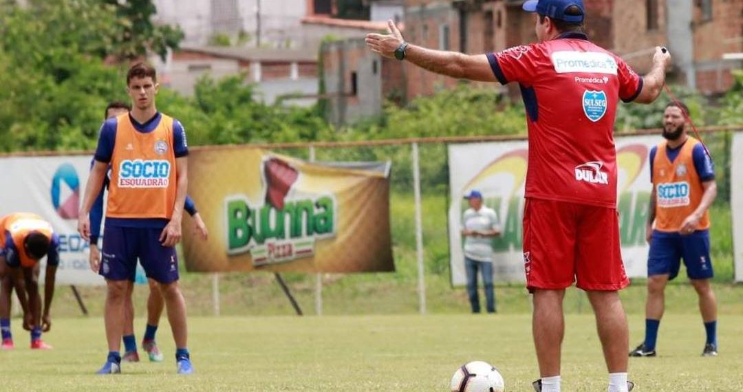 Bahia termina preparação para o jogo desta quarta (6), contra o Santa Cruz-RN