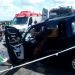 Batida entre ônibus escolar e carro deixa dois mortos na Ilha de Itaparica