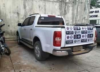 Cipe Nordeste apreende carro que seria usado em assalto a banco