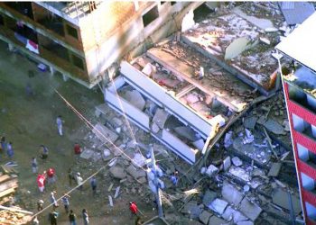 RJ – Desabamento de prédios deixa pelo menos dois mortos