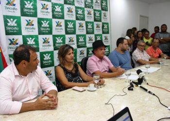 Durante coletiva a imprensa Zé Filho divulga programação do São João de Riachão do Jacuípe