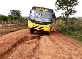 Sátiro Dias – Mais de 800 alunos estão sem aulas após chuvas destruírem estradas