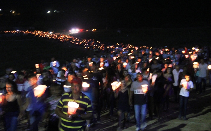 Serrinha I – Colina Sagrada ganha terço gigante na 89ª edição da Procissão do Fogaréu