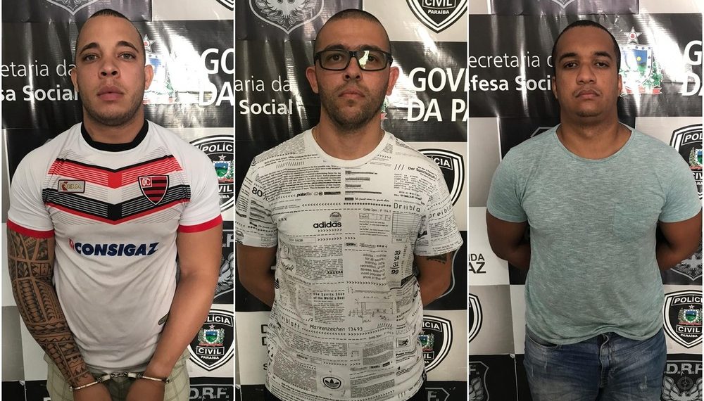 PB – Policiais da Bahia são presos suspeitos de sequestros de empresários e roubos