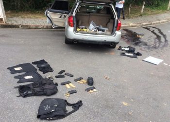 SP – Tentativa de roubo a bancos termina com 11 mortos após tiroteio em Guararema