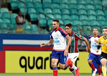Série A – Com erro do goleiro, VAR e muita polêmica, Bahia bate o Fluminense por 3 a 2