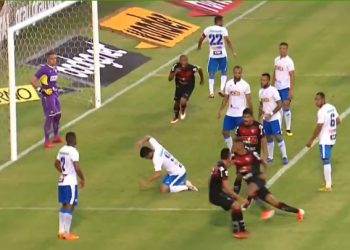 Série B – Vitória perde de virada para o São Bento em pleno Barradão