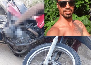 Homem é morto a tiros enquanto pilotava moto em estrada vicinal de Valente