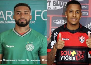 Guarani do coiteense Inácio vence o Vitória do serrinhense Capa pelo Brasileirão da série B