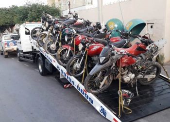 Motocicletas irregulares apreendidas em Araci são levadas para Ciretran em Serrinha