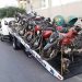 Motocicletas irregulares apreendidas em Araci são levadas para Ciretran em Serrinha