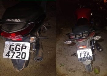 PM recupera duas motos com restrição de furto/roubo em Retiro e Coité e prende três pessoas