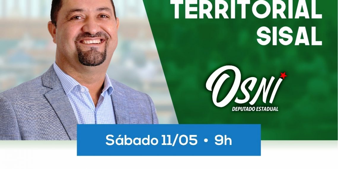 Deputado Osni realiza plenária em Serrinha no próximo sábado (11)