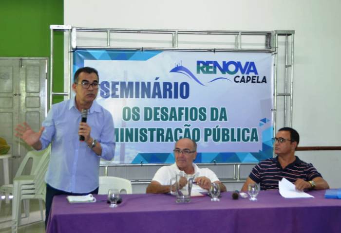 Grupo Renova Capela promove Seminário para tratar dos “Desafios da Gestão Pública”