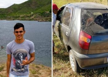 Jovem de Capela do Alto Alegre morre em acidente na BR 349 trecho de Nova Fátima