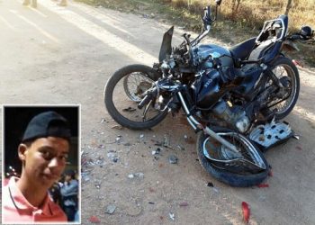 Colisão envolvendo motocicletas deixa um jovem morto e outro ferido em Queimadas