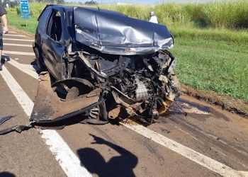 PR – Na cadeirinha, bebê sai ileso de acidente gravíssimo