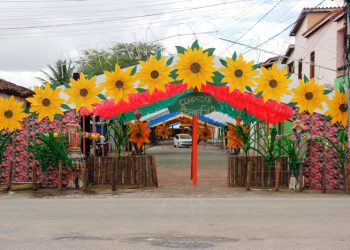 Destaque do São João de Capim Grosso começa pela ornamentação do Arraiá do Capitão
