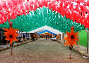 Destaque do São João de Capim Grosso começa pela ornamentação do Arraiá do Capitão